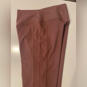 Pink full length  ultimate workout pants size md